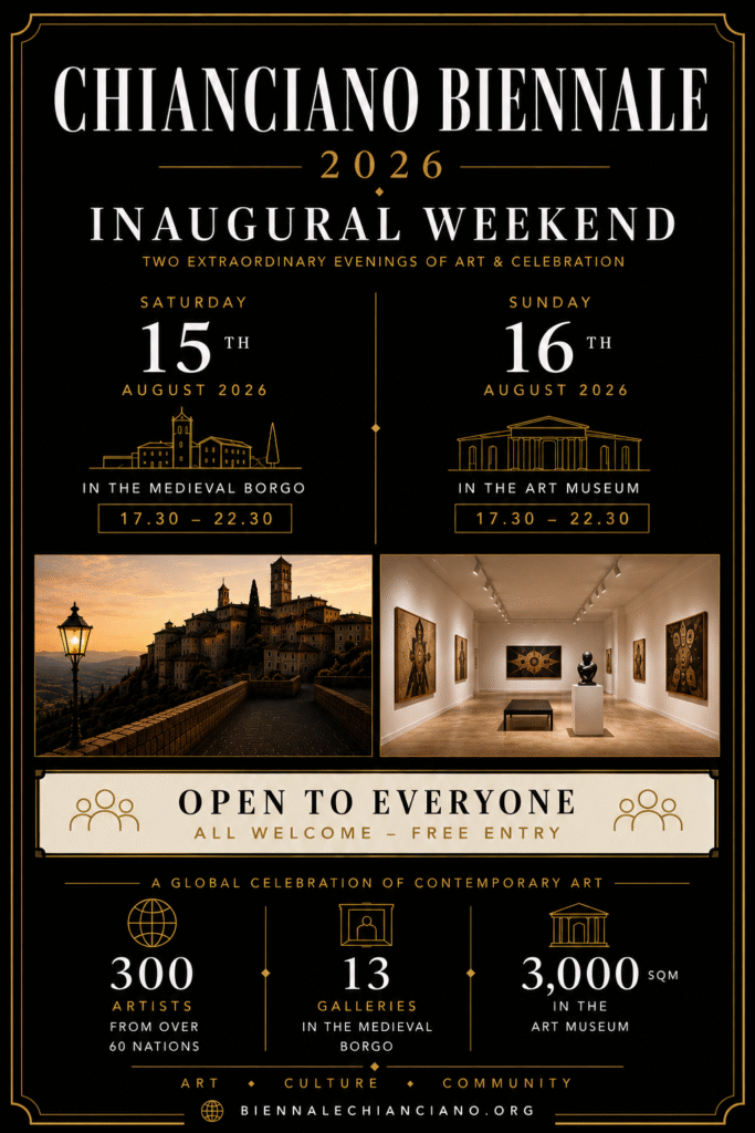 biennale chianciano 2026 visit