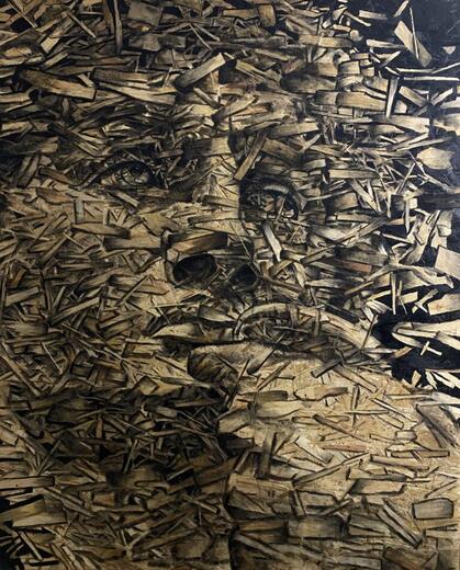 Emanuela Catozzi - Fine Art — Fragmentation III – Osb Series